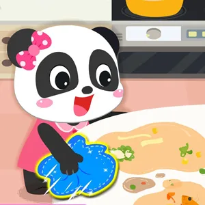 Baby Panda Cleaning