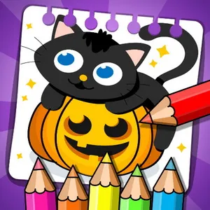 Halloween Coloring Game