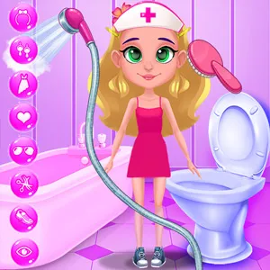 Purple Doll My Virtual Home